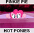 Size: 320x308 | Tagged: safe, artist:delzepp, pinkie pie, g4, album cover, frank zappa, parody, vector