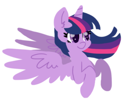 Size: 635x516 | Tagged: safe, artist:breadcipher, twilight sparkle, alicorn, pony, g4, female, mare, simple background, solo, transparent background, twilight sparkle (alicorn)