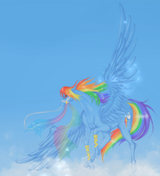 Size: 1977x2168 | Tagged: safe, artist:january-joy, rainbow dash, g4, bridle, realistic