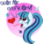 Size: 1114x1141 | Tagged: safe, artist:mypaintedmelody, sonata dusk, earth pony, pony, g4, circle background, earth pony sonata dusk, equestria girls ponified, female, heart, open mouth, open smile, ponified, smiling, solo, sonataco, stars, that girl sure loves tacos, that pony sure does love tacos, that siren sure does love tacos