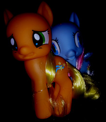 Size: 2000x2289 | Tagged: safe, behind you, bootleg, concerned pony, creepy, high res, nightmare fuel, toy