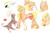 Size: 7014x5100 | Tagged: safe, artist:dawn22eagle, applejack, winona, earth pony, pony, g4, absurd resolution, element of honesty, headcanon, traditional art