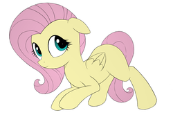 Size: 1592x1055 | Tagged: safe, artist:kas92, artist:shawnyall, color edit, edit, fluttershy, g4, female, solo