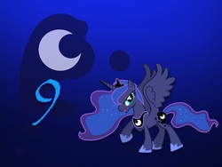 Size: 2048x1536 | Tagged: safe, princess luna, g4, season 5, countdown, countdown to season 5, cutie mark, female, moon, solo