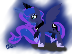 Size: 1280x960 | Tagged: safe, artist:nothin-but-my-bones, princess luna, lunadoodle, g4, female, solo