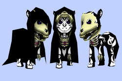 Size: 1200x800 | Tagged: safe, 3d, 3d model, cape, clothes, monster, never heard from ever again, nhfea
