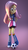 Size: 1080x1920 | Tagged: safe, artist:3d thread, artist:creatorofpony, fluttershy, rainbow dash, equestria girls, g4, 3d, 3d model, arm behind back, ball, blender, boots, clothes, clothes swap, collar, compression shorts, football, rainbow dash's jacket, rainbow dash's shirt, rainbow dash's shirt with a collar, rainbow dash's skirt, rainbow dash's wristband, rainbow socks, shirt, shoes, shorts, skirt, socks, solo, striped socks, teenager, wristband