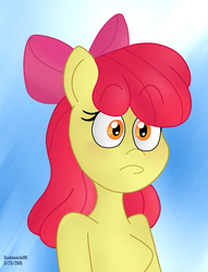 Size: 3055x4000 | Tagged: safe, artist:scobionicle99, apple bloom, earth pony, anthro, g4, female, solo