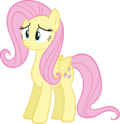 Size: 5799x6000 | Tagged: safe, artist:slb94, fluttershy, g4, absurd resolution, female, simple background, solo, transparent background, vector