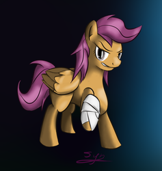 Size: 761x804 | Tagged: safe, artist:danis2005, scootaloo, g4, female, solo
