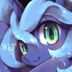 Size: 300x300 | Tagged: safe, artist:kolshica, princess luna, g4, cropped, s1 luna