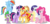 Size: 5370x2543 | Tagged: safe, artist:shutterflyeqd, applejack, fluttershy, pinkie pie, rainbow dash, rarity, spike, sunset shimmer, twilight sparkle, alicorn, dragon, earth pony, pegasus, pony, unicorn, g4, alternate mane seven, crying, female, male, mane seven, mane six, mare, redemption, simple background, smiling, tears of joy, transparent background, twilight sparkle (alicorn), vector