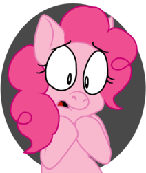 Size: 700x824 | Tagged: safe, artist:gopherfrog, pinkie pie, g4, digital art, female, open mouth, solo, worried