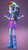 Size: 1080x1920 | Tagged: safe, artist:creatorofpony, pinkie pie, rainbow dash, series:humane six in pinkie pie's clothes, equestria girls, g4, 3d, 3d model, angry, balloon, blender, boots, bracelet, clothes, clothes swap, female, high heel boots, jewelry, pinkie pie's boots, pinkie pie's clothes, pinkie pie's jacket, pinkie pie's skirt, shrug, skirt, solo, spread arms, teenager, vest