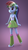 Size: 1080x1920 | Tagged: safe, artist:3d thread, artist:creatorofpony, fluttershy, rainbow dash, human, equestria girls, g4, 3d, 3d model, blender, boots, clothes, clothes swap, female, fluttershy's skirt, hairclip, polka dot socks, skirt, smiling, socks, solo, tank top