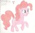 Size: 4753x4479 | Tagged: safe, artist:barryfrommars, pinkie pie, g4, absurd resolution, cutie mark, pencil drawing, smiling, traditional art