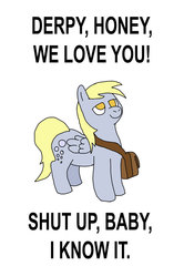 Size: 580x871 | Tagged: safe, derpy hooves, pegasus, pony, g4, female, futurama, love, male, mare