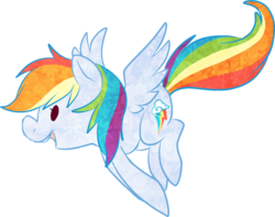 Size: 1280x1010 | Tagged: safe, artist:mangopoptart, rainbow dash, g4, backwards cutie mark, female, solo