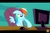 Size: 960x640 | Tagged: safe, rainbow dash, g4, angry, chair, computer