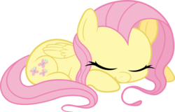 Size: 1305x837 | Tagged: safe, artist:strawberrythefox1452, fluttershy, pegasus, pony, g4, cute, daaaaaaaaaaaw, female, hnnng, shyabetes, simple background, sleeping, solo, transparent background, vector, weapons-grade cute