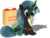 Size: 1600x1200 | Tagged: safe, artist:doz2nd, queen chrysalis, changeling, changeling queen, nymph, g4, bracelet, cute, cutealis, eating, female, filly, filly queen chrysalis, foal, food, heart, ice cream, magic, paper bag, pillow, shadow, simple background, solo, telekinesis, text, transparent background, younger