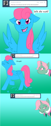 Size: 500x1214 | Tagged: safe, artist:kourabiedes, fizzy, wind whistler, ask fizzy, g1, ask, comic, shedding, tumblr