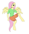 Size: 1829x2109 | Tagged: safe, artist:fred7162, fluttershy, anthro, g4, female, solo