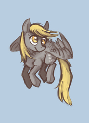 Size: 724x1000 | Tagged: safe, artist:rakuyou, derpy hooves, pegasus, pony, g4, female, mare, solo