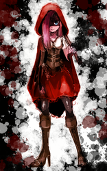 Size: 500x800 | Tagged: safe, artist:weiliy, pinkie pie, equestria girls, g4, bloodborne, female, pinkamena diane pie, solo