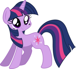 Size: 1424x1298 | Tagged: safe, artist:strawberrythefox1452, twilight sparkle, pony, unicorn, g4, female, simple background, smiling, solo, transparent background, unicorn twilight, vector
