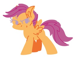 Size: 2048x1536 | Tagged: safe, artist:ellycooarts, scootaloo, g4, female, solo