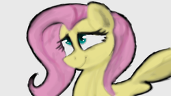 Size: 1366x768 | Tagged: safe, artist:ellycooarts, fluttershy, g4, female, solo