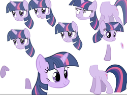 Size: 957x721 | Tagged: safe, artist:toucanldm, twilight sparkle, pony, unicorn, g4, female, my little pony meets, open mouth, simple background, unicorn twilight, white background