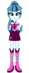 Size: 3150x7800 | Tagged: safe, artist:ponyalfonso, sonata dusk, equestria girls, g4, my little pony equestria girls: rainbow rocks, .svg available, absurd resolution, amulet, boots, clothes, cute, female, gem, hands behind back, high heel boots, inkscape, jewelry, looking at you, music notes, necklace, necktie, pendant, simple background, siren gem, solo, sonatabetes, standing, transparent background, vector