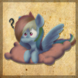 Size: 1000x1000 | Tagged: safe, artist:fj-c, rainbow dash, g4, female, solo