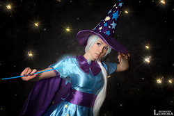 Size: 5760x3840 | Tagged: safe, artist:sabishiihoshi, trixie, human, g4, cape, clothes, cosplay, hat, irl, irl human, photo, trixie's cape, trixie's hat