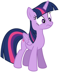 Size: 6000x7271 | Tagged: safe, artist:bobsicle0, twilight sparkle, alicorn, pony, g4, absurd resolution, female, juxtaposition bait, mare, reaction image, simple background, transparent background, twilight sparkle (alicorn), vector, wtf