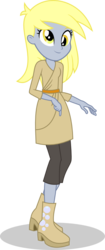 Size: 445x1060 | Tagged: safe, artist:punzil504, derpy hooves, equestria girls, g4, my little pony equestria girls: rainbow rocks, female, simple background, solo, transparent background, vector