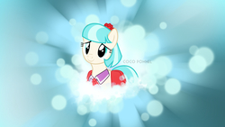 Size: 1920x1080 | Tagged: safe, artist:90sigma, artist:azery, coco pommel, g4, bubble, glowing, vector, wallpaper
