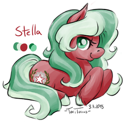 Size: 900x882 | Tagged: safe, artist:taritoons, oc, oc only, oc:stella, italy, nation ponies, solo