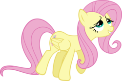 Size: 6000x3992 | Tagged: safe, artist:slb94, fluttershy, g4, female, simple background, solo, transparent background, vector