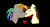 Size: 691x374 | Tagged: safe, oc, oc only, oc:quill swirl, oc:rain runner, pony, unicorn, beard, cute, earring, gay, heart, kissing, male, moustache, piercing, quill swirl, rain runner, rainyquill, stallion