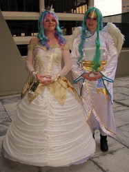 Size: 2014x2697 | Tagged: safe, artist:tempestfae, princess celestia, human, g4, cosplay, high res, irl, irl human, photo