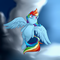 Size: 3686x3718 | Tagged: safe, artist:sourspot, artist:vicse, rainbow dash, g4, belly button, female, flying, high res, solo
