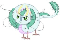 Size: 4500x3000 | Tagged: safe, artist:toonfreak, dragon, barely pony related, haku, simple background, solo, spirited away, style emulation, transparent background