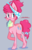 Size: 2026x3174 | Tagged: safe, artist:bukaa-a, pinkie pie, g4, alternate hairstyle, bento, female, high res, lunchbox, solo