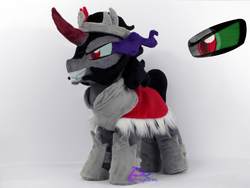 Size: 4608x3456 | Tagged: safe, artist:kiashone, king sombra, g4, irl, photo, plushie