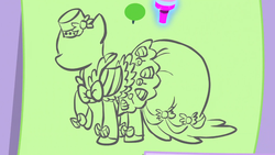 Size: 1366x768 | Tagged: safe, artist:rarity, screencap, pinkie pie, g4, suited for success