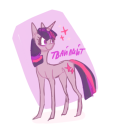 Size: 675x726 | Tagged: safe, artist:ohacat, twilight sparkle, g4, female, solo