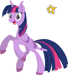 Size: 2413x2658 | Tagged: safe, artist:amberpendant, twilight sparkle, alicorn, pony, g4, female, high res, mare, simple background, solo, transparent background, twilight sparkle (alicorn)